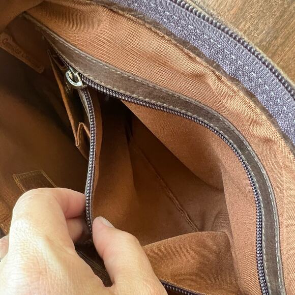 Coronado Hobo Leather Purse Concealed Carry Cognac Shoulder Bag Pockets NRA - Picture 11 of 16